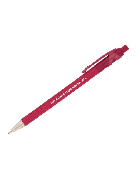 Boligrafo Rojo Flexgrip Retractil