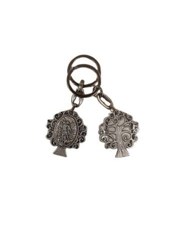 Llavero Metal Arbol Vida 40Mm San Miguel