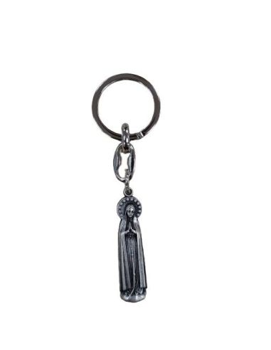 Llavero Metal 40Mm Estatua Fatima