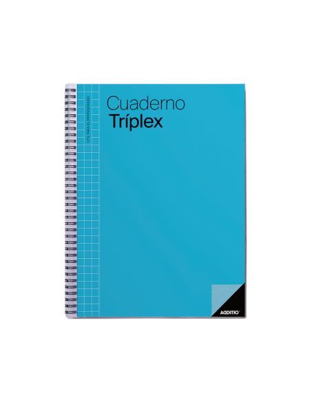 Cuaderno Triplex Additio Plan De Curso Evaluacion Agenda Plan Semanal Y Tutorias Fundas Transparentes 22,5X31Cm