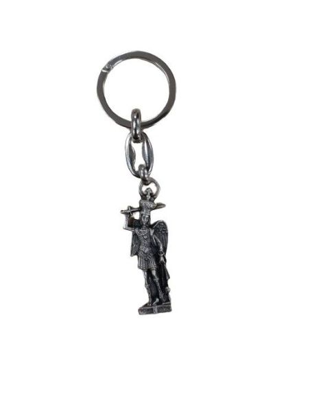 Llavero Metal 40Mm Estatua San Miguel
