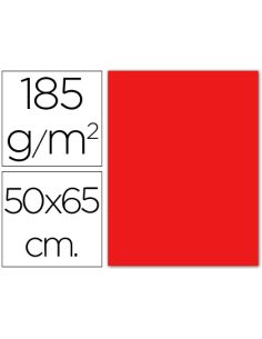 Cartulina Guarro Roja 50X65 Cm 185 Gr