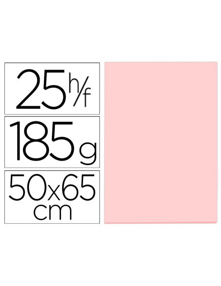 Cartulina Guarro Rosa 50X65 Cm 185 Gr