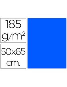 Cartulina Guarro Azul Mar 50X65 Cm 185 Gr