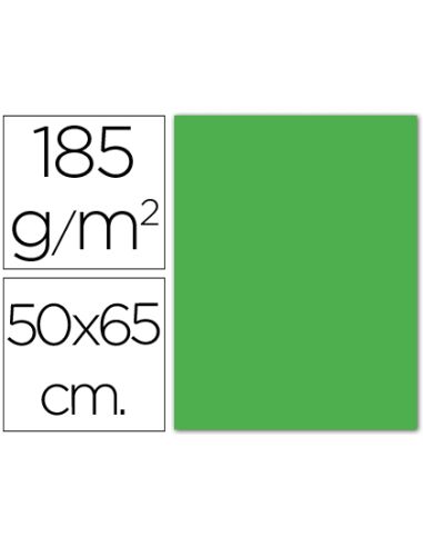 Cartulina Guarro Verde Manzana 50X65 Cm 185 Gr