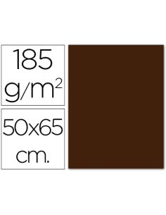 Cartulina Guarro Marron Chocolate 50X65 Cm 185 Gr