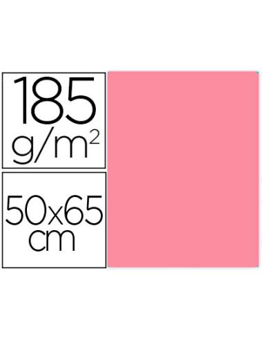 Cartulina Guarro Rosa Chicle 50X65 Cm 185 Gr