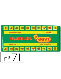 Plastilina Jovi 71 Verde Claro Unidad Tamaño Mediano