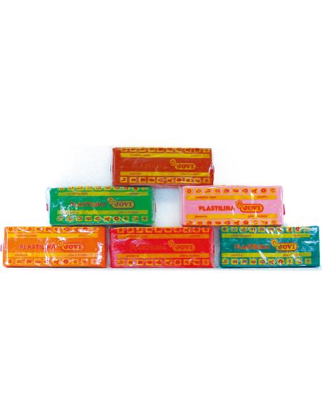 Plastilina Jovi 71 Tamaño Mediano Caja De 15 Unidades Colores Surtidos