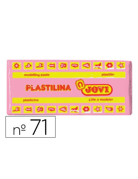 Plastilina Jovi 71 Rosa Unidad Tamaño Mediano