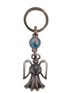 Llavero Metal Silueta Angel Maria Auxiliadora