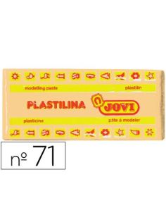 Plastilina Jovi 71 Carne Unidad Tamaño Mediano