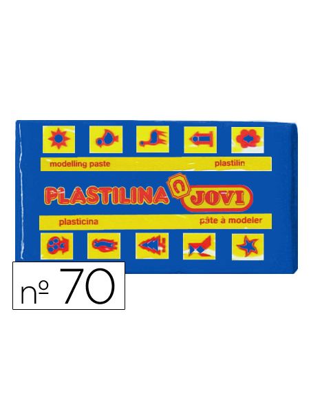 Plastilina Jovi 70 Azul Oscuro Unidad Tamaño Pequeño