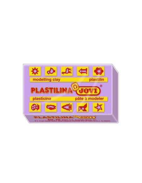 Plastilina Jovi 70 Lila Unidad Tamaño Pequeño