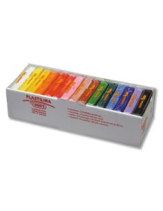Plastilina Jovi 72 Tamaño Grande 350 gr Caja De 15 Unidades Colores Surtidos 2