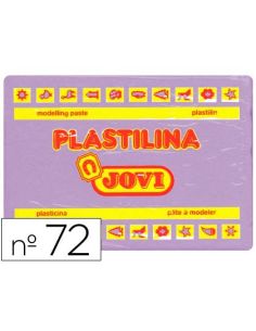 Plastilina Jovi 72 Lila Unidad Tamaño Grande