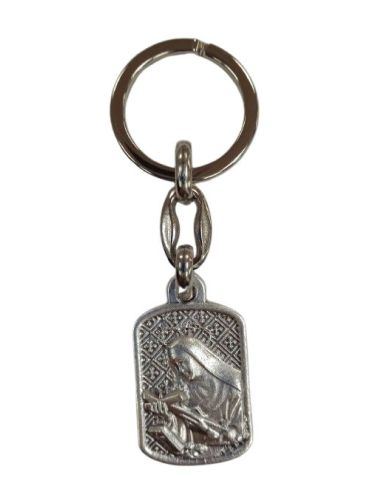 Llavero Metal Rectang/Oval 30Mm Santa Rita