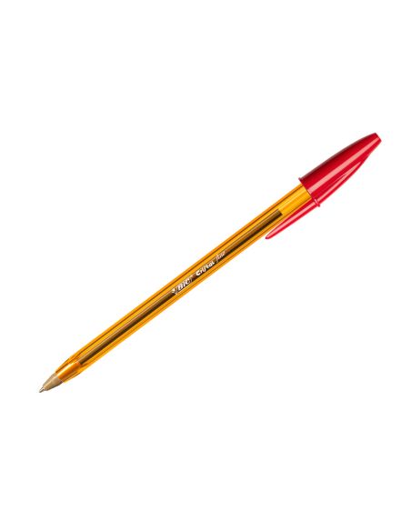Boligrafo Rojo Bic Cristal Punta Fina