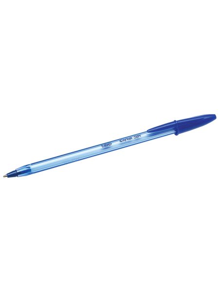 Boligrafo Azul Bic Cristal Soft Punta De 1,2 Mm