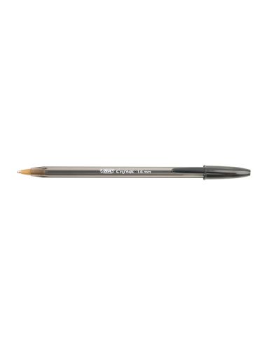Boligrafo Negro Bic Cristal X-Large Tinta 1,6 Mm