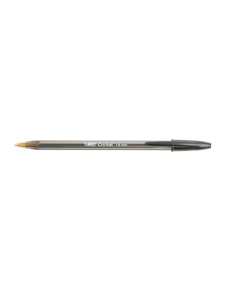 Boligrafo Negro Bic Cristal X-Large Tinta 1,6 Mm
