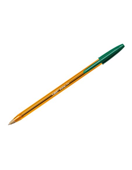 Boligrafo Verde Bic Cristal Punta Fina