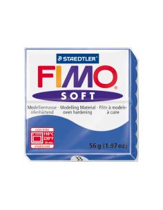 Pasta Staedtler Fimo Soft 57 Gr Color Azul Brillante 2