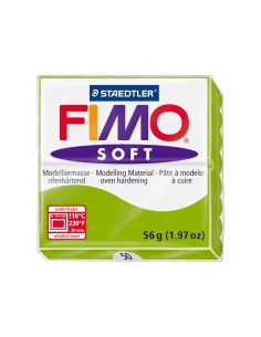 Pasta Staedtler Fimo Soft 57 Gr Color Verde Manzana 2