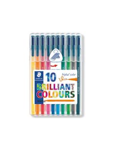 Rotulador Staedtler Triplus Color 323 Estuche De 10 Unidades Colores Surtidos 2