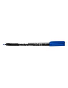 Rotulador Staedtler Lumocolor Retroproyeccion Punta De Fibrapermanente 318-3 Azul Punta Fina Redonda 0.6 Mm 2