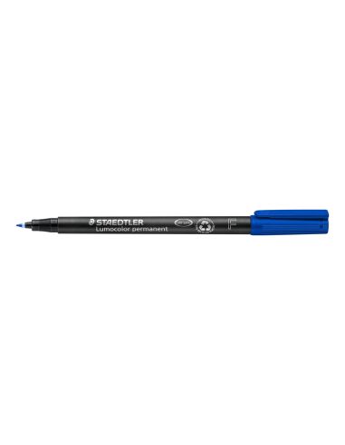 Rotulador Staedtler Lumocolor Retroproyeccion Punta De Fibrapermanente 318-3 Azul Punta Fina Redonda 0.6 Mm