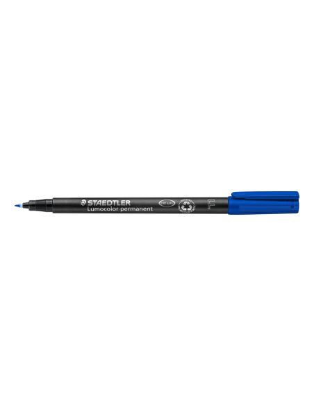 Rotulador Staedtler Lumocolor Retroproyeccion Punta De Fibrapermanente 318-3 Azul Punta Fina Redonda 0.6 Mm