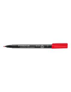 Rotulador Staedtler Lumocolor Retroproyeccion Punta De Fibrapermanente 318-2 Rojo Punta Fina Redonda 0.6 Mm 2