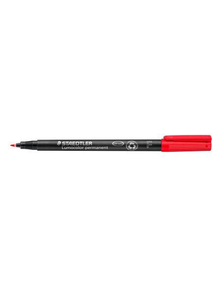 Rotulador Staedtler Lumocolor Retroproyeccion Punta De Fibrapermanente 318-2 Rojo Punta Fina Redonda 0.6 Mm