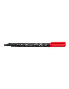 Rotulador Staedtler Lumocolor Retroproyeccion Punta De Fibrapermanente 317-2 Rojo Punta Media Redonda 0.8-1 Mm 2