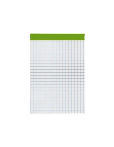 Bloc Notas Liderpapel Cuadro 4 Mm A7 80 Hojas 60 G/M2 Perforado Sin Tapa