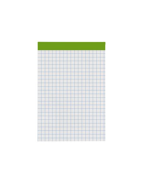 Bloc Notas Liderpapel Cuadro 4 Mm A7 80 Hojas 60 G/M2 Perforado Sin Tapa