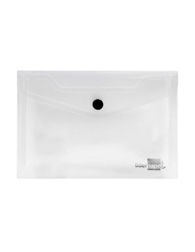 Carpeta Liderpapel Dossier Broche 44224 Polipropileno Din A7 Color Transparente
