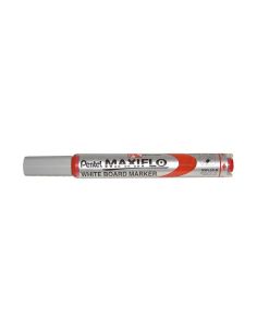 Rotulador Maxiflo Pentel Para Pizarra Blanca Color Rojo 2
