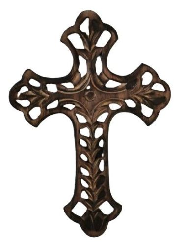 Cruz Madera Labrada 30X23Cm