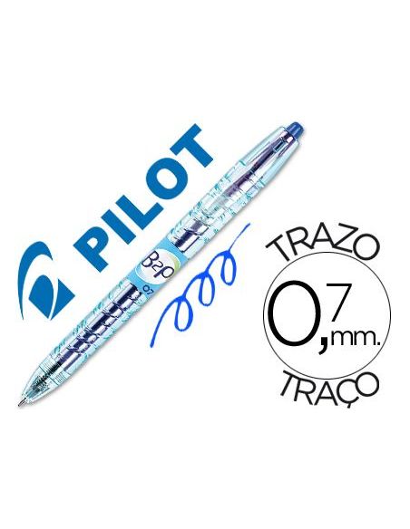 Boligrafo Azul Pilot Gel B2P|Libreriasalesiana