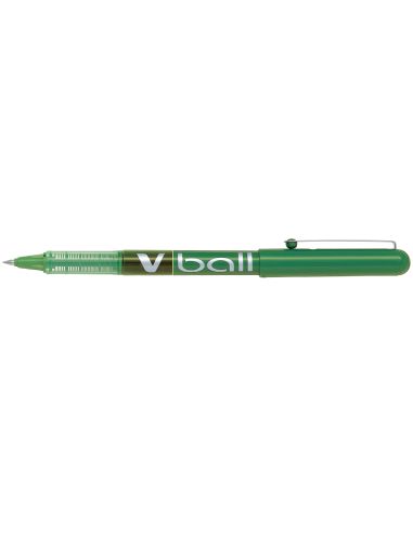 Rotulador Pilot Roller V-Ball Verde 0.5 Mm