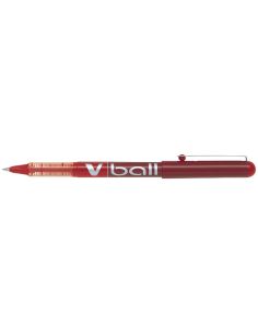 Rotulador Pilot Roller V-Ball Rojo 0.5 Mm 2
