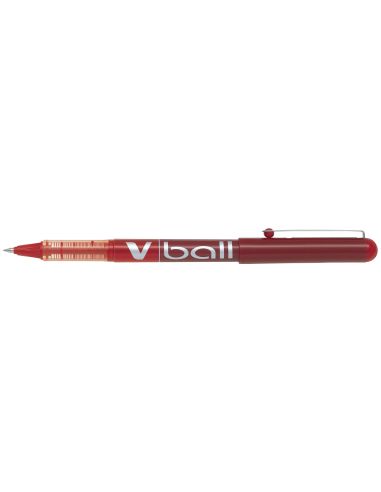 Rotulador Pilot Roller V-Ball Rojo 0.5 Mm