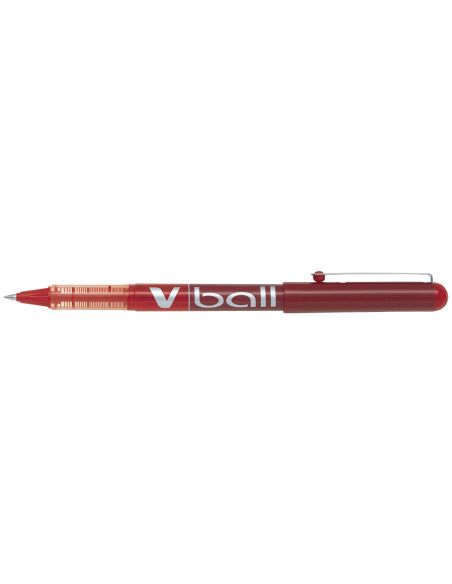 Rotulador Pilot Roller V-Ball Rojo 0.5 Mm