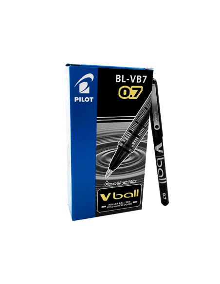 Rotulador Pilot Roller V-Ball Negro 0.7 Mm