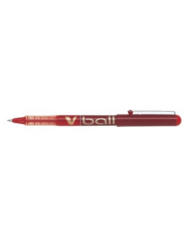 Rotulador Pilot Roller V-Ball Rojo 0.7 Mm