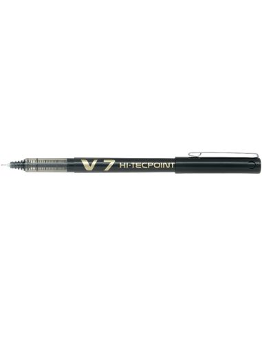 Rotulador Pilot Punta Aguja V-7 Negro 0.7 Mm