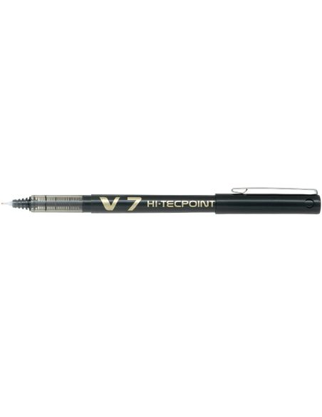 Rotulador Pilot Punta Aguja V-7 Negro 0.7 Mm