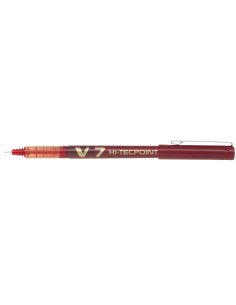 Rotulador Pilot Punta Aguja V-7 Rojo 0.7 Mm 2